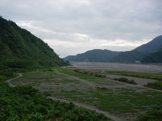 The Lanyang River Valley in Yilan County, Taiwan
