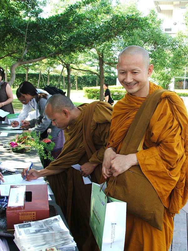 monks register for INEB conference